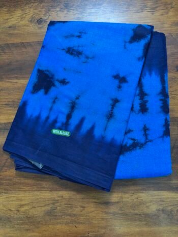 80's Spray With Blouse Saree