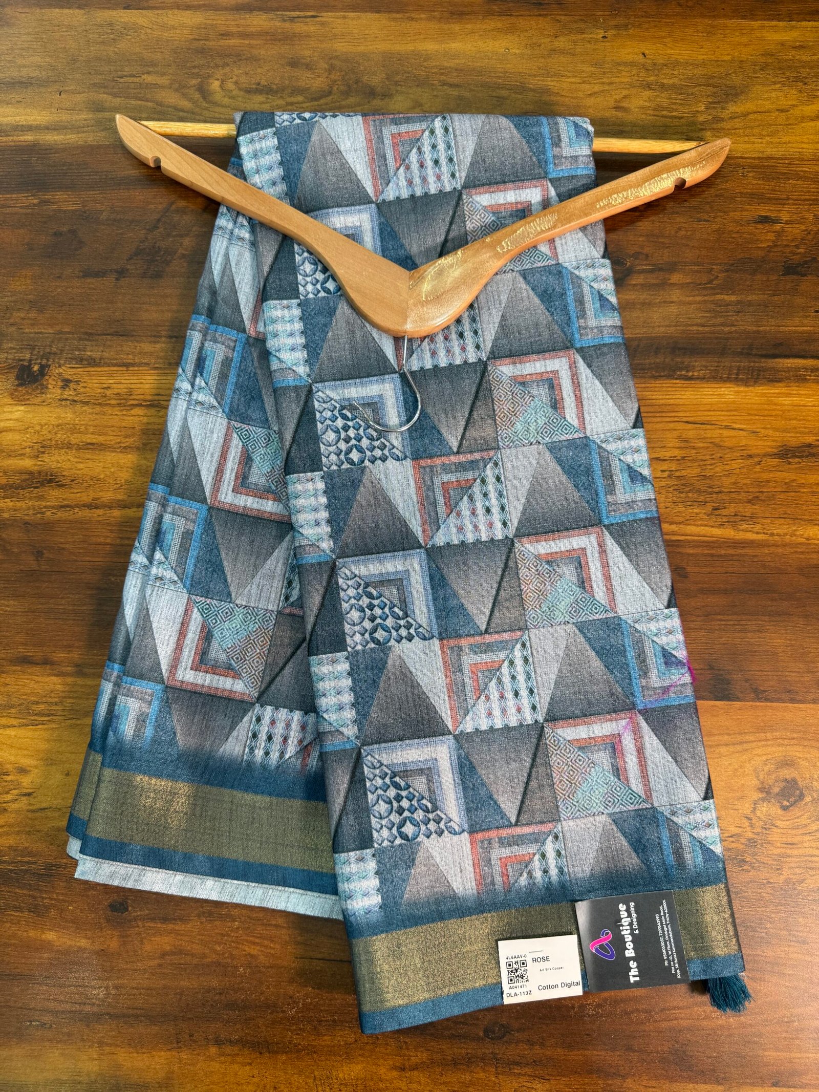 Art Silk Cooper Saree