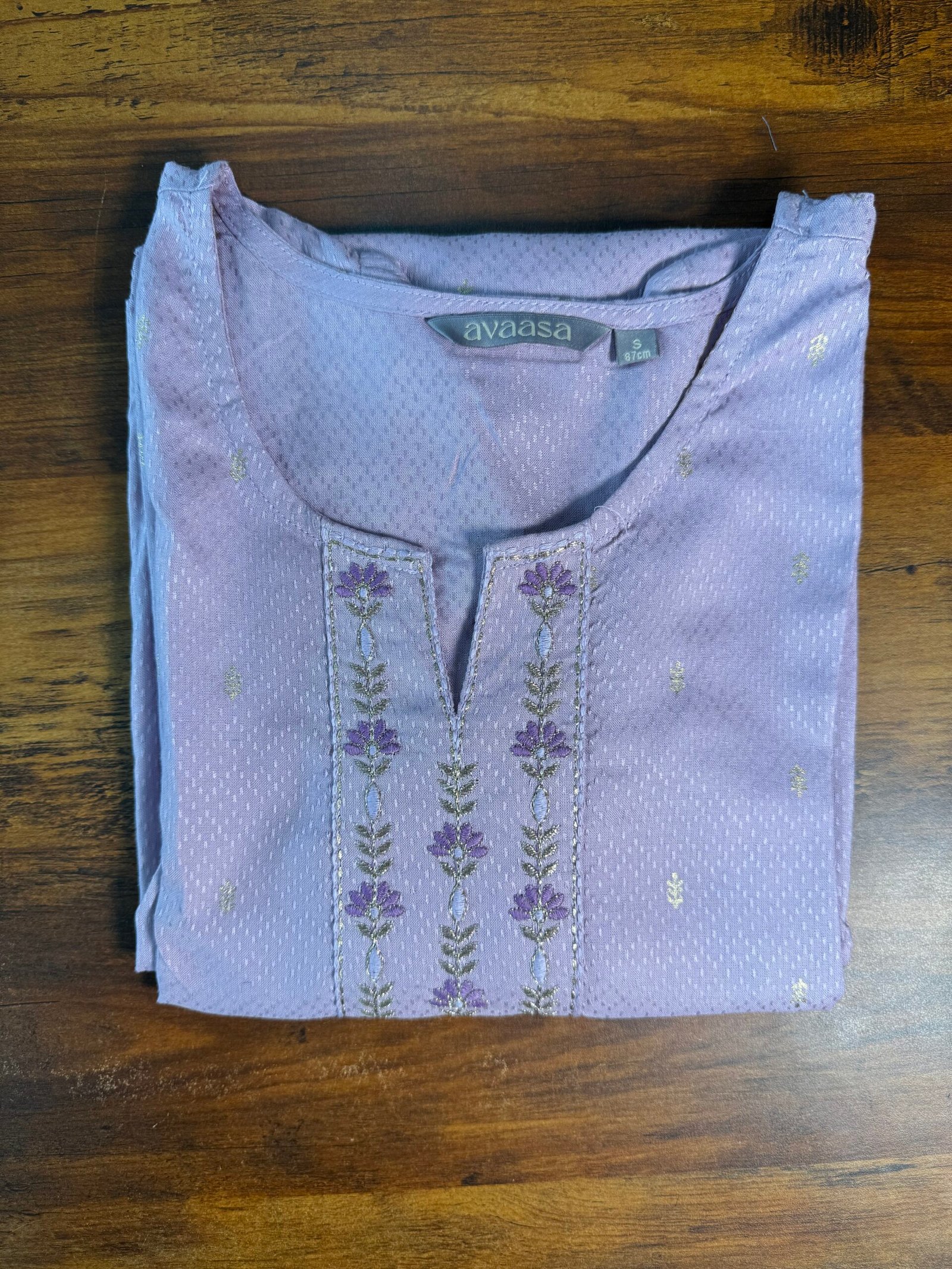 Avaasa Kurtis_Lavender (Size S, M, XL, XXL)