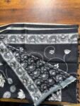 Black current saree