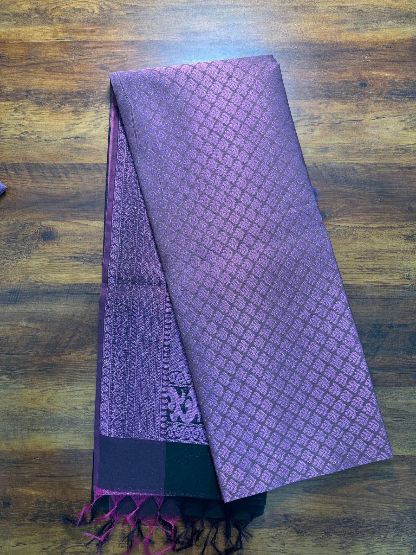 Kora Cotton Full Jari Saree1