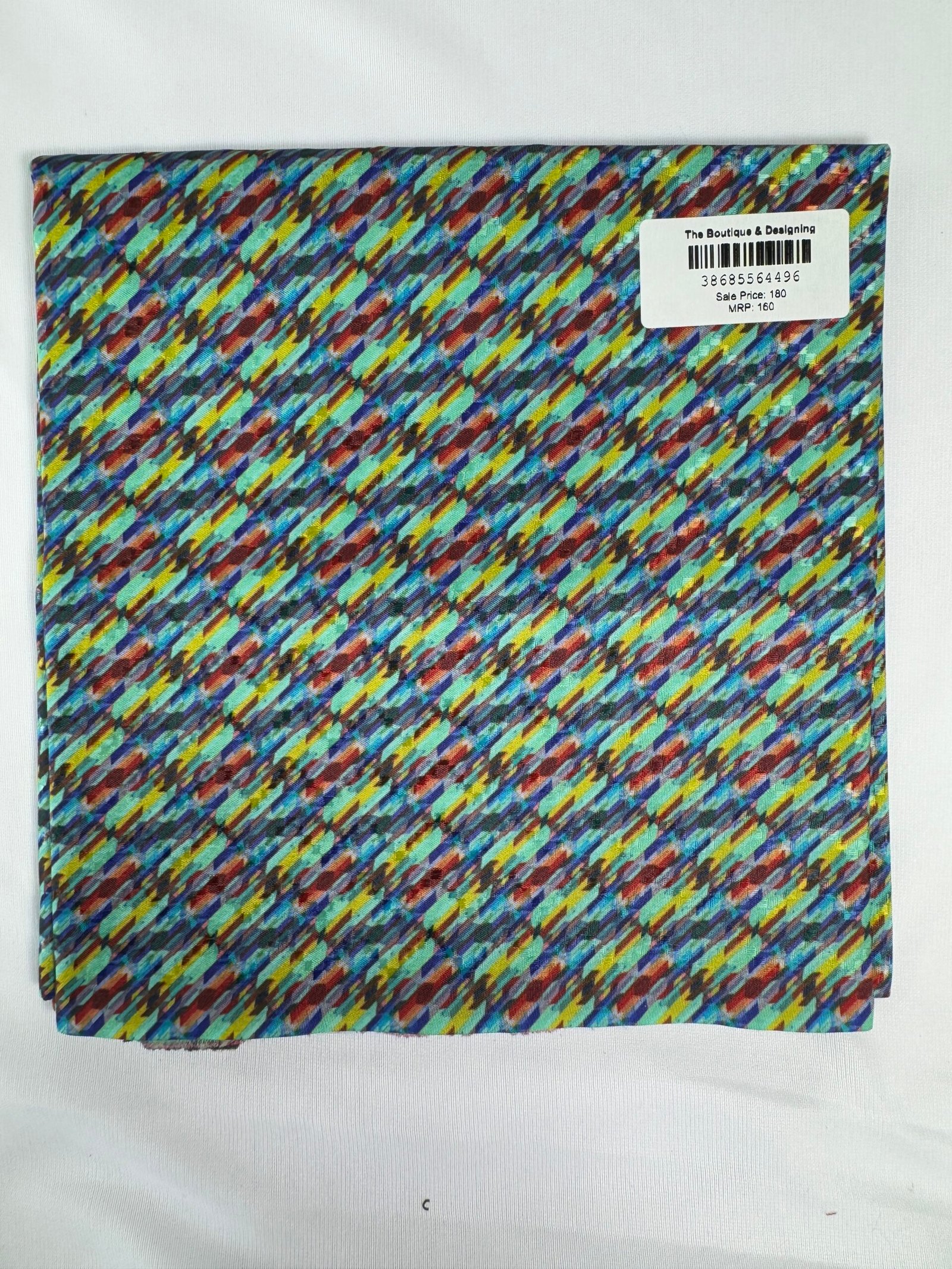 Multi Colour Cross Line Blouse Bits (3)