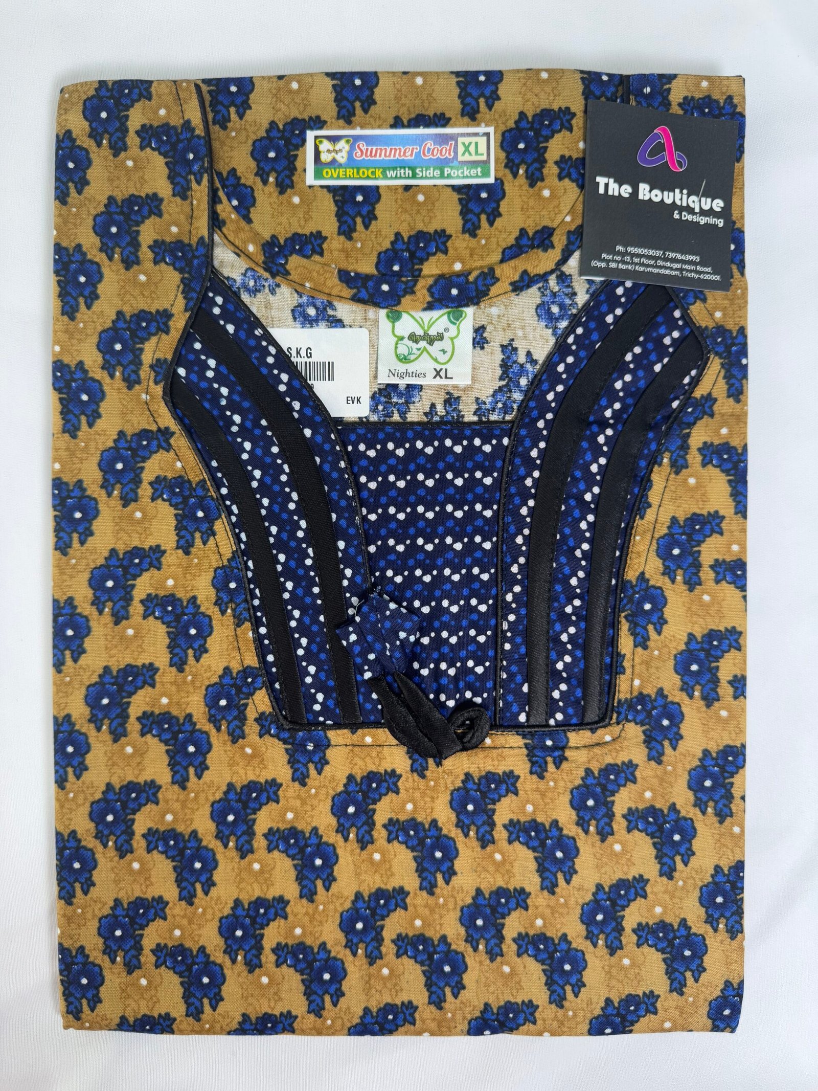 Nighty, Material Cotton