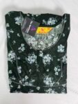 Nighty, Material Cotton, Size 3XL, Colour Light Green