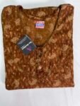 Nighty (side pocket), Material Mixed Cotton, Size Free size