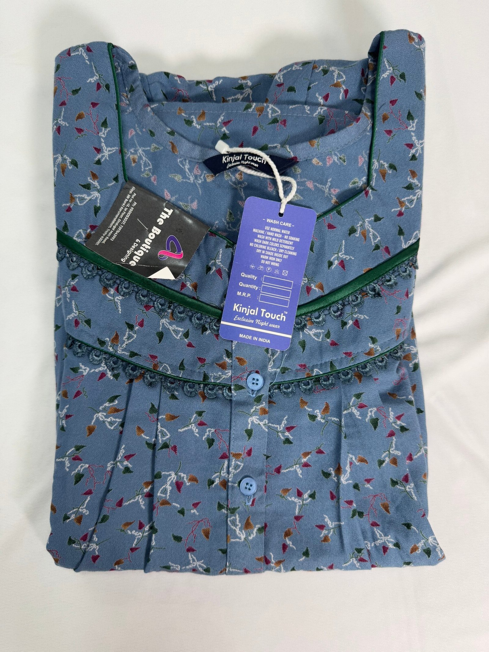 Nightys, Colour Blue, Material Spun