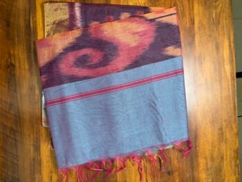 Plain Pochampalli Saree