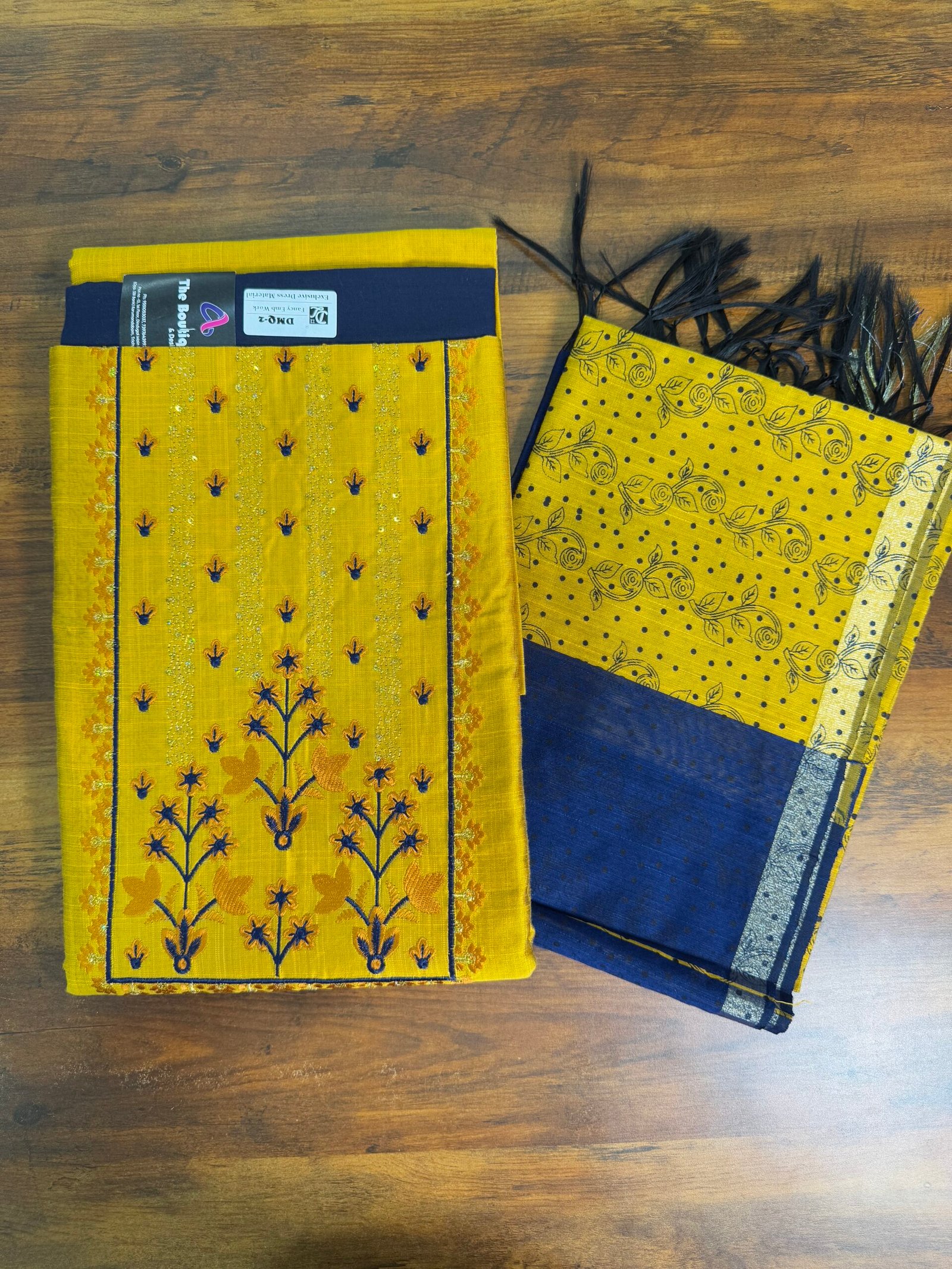 Silk Cotton Chudi Material2