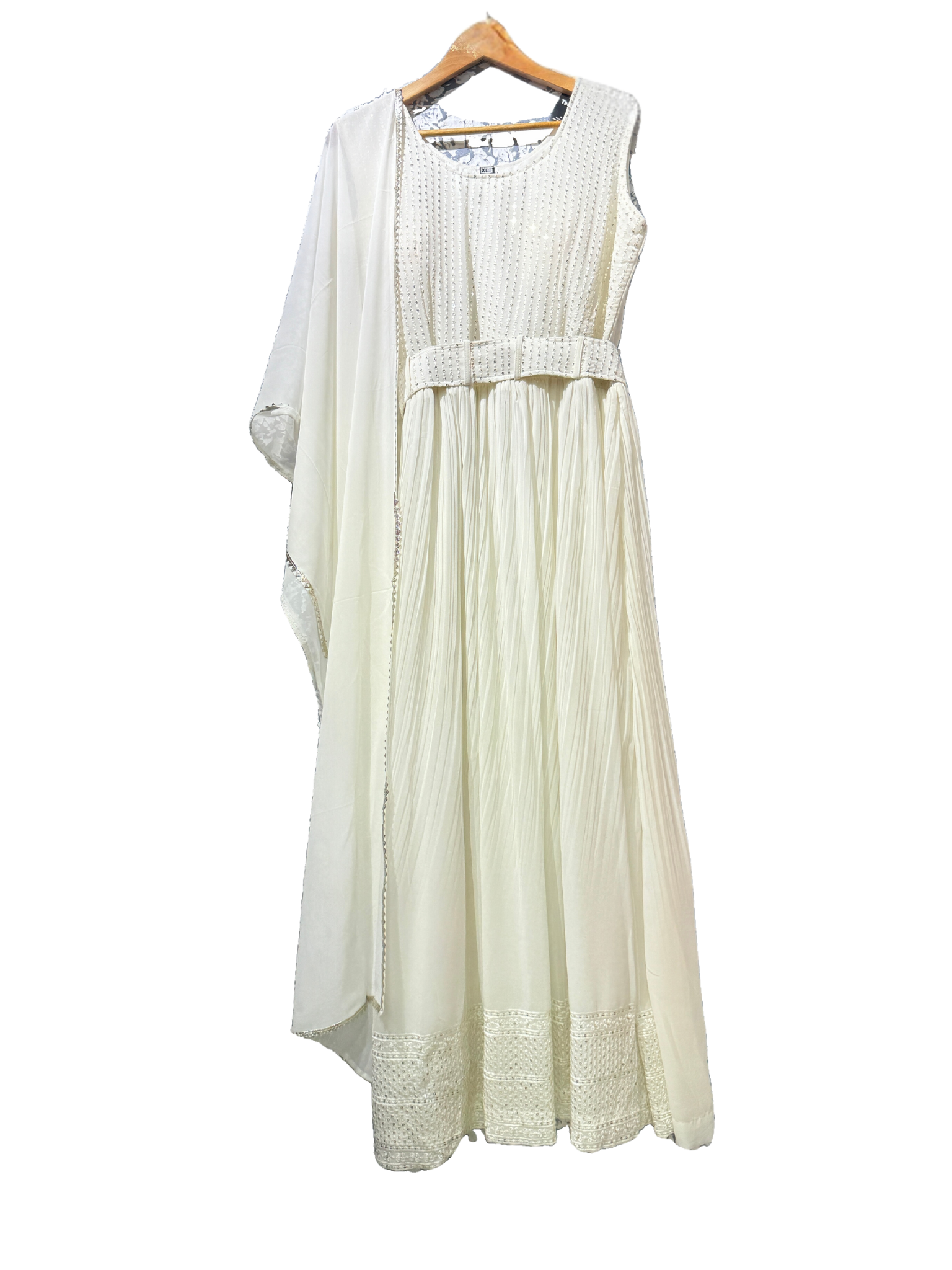White Gown White Gowns with pant and dupatta