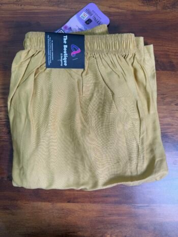 Plain Plazzo Pant